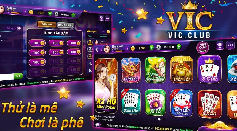 Vic Club và May Club – So sánh 2 thiên đường cờ bạc online tốt nhất hiện nay.